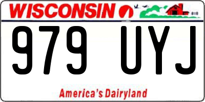 WI license plate 979UYJ