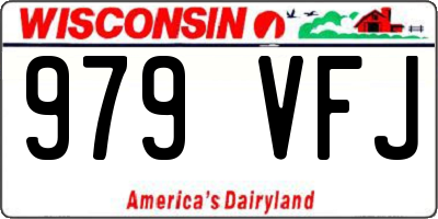 WI license plate 979VFJ