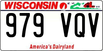 WI license plate 979VQV
