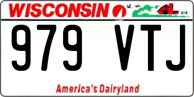 WI license plate 979VTJ