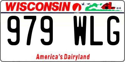 WI license plate 979WLG