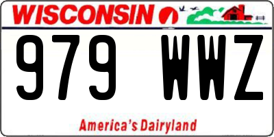 WI license plate 979WWZ