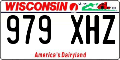 WI license plate 979XHZ