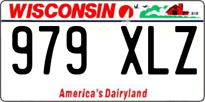 WI license plate 979XLZ