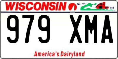 WI license plate 979XMA