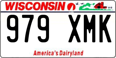 WI license plate 979XMK