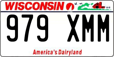 WI license plate 979XMM