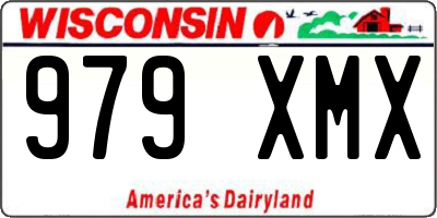 WI license plate 979XMX