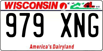 WI license plate 979XNG