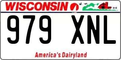 WI license plate 979XNL
