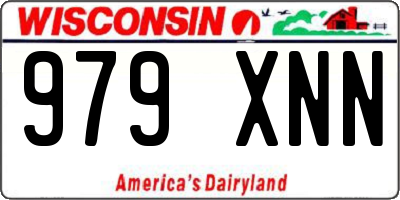 WI license plate 979XNN