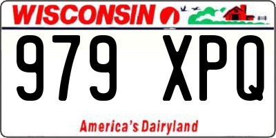 WI license plate 979XPQ