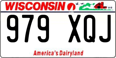 WI license plate 979XQJ