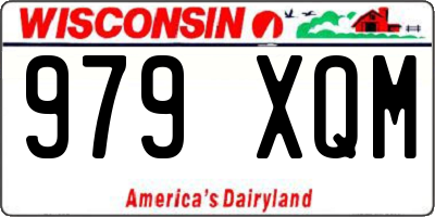 WI license plate 979XQM
