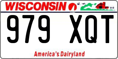 WI license plate 979XQT