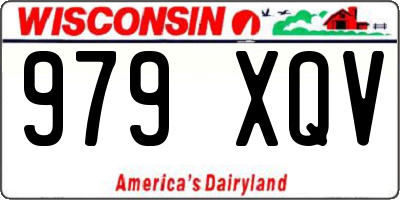 WI license plate 979XQV