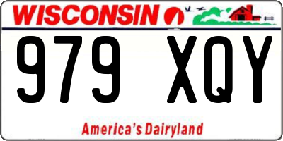 WI license plate 979XQY
