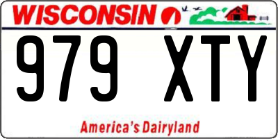 WI license plate 979XTY