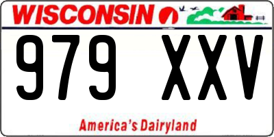 WI license plate 979XXV