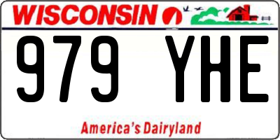WI license plate 979YHE