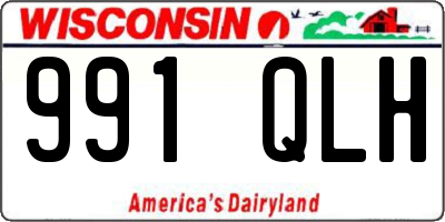 WI license plate 991QLH