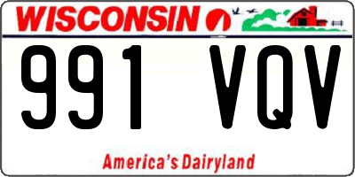 WI license plate 991VQV