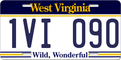 WV license plate 1VI090