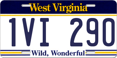 WV license plate 1VI290