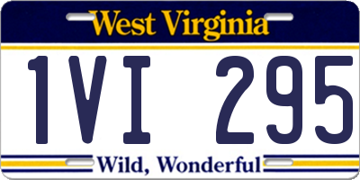 WV license plate 1VI295