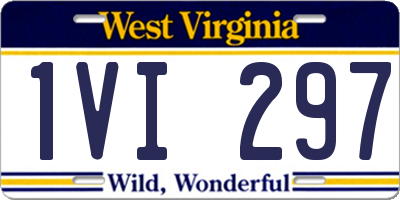 WV license plate 1VI297