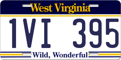 WV license plate 1VI395