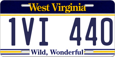 WV license plate 1VI440
