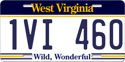 WV license plate 1VI460