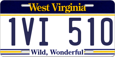 WV license plate 1VI510
