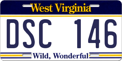 WV license plate DSC146