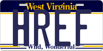 WV license plate HREF