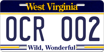 WV license plate OCR002