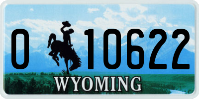 WY license plate 010622