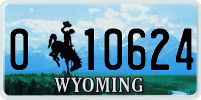 WY license plate 010624