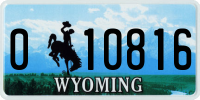 WY license plate 010816