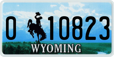 WY license plate 010823