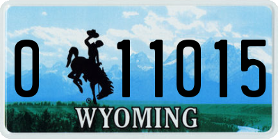 WY license plate 011015