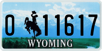 WY license plate 011617