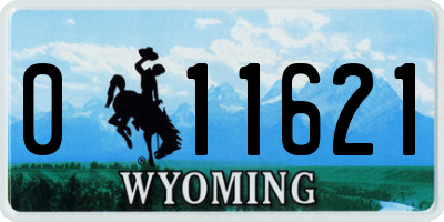 WY license plate 011621