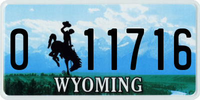 WY license plate 011716