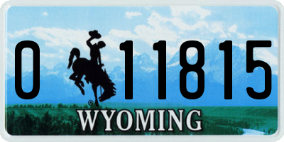 WY license plate 011815
