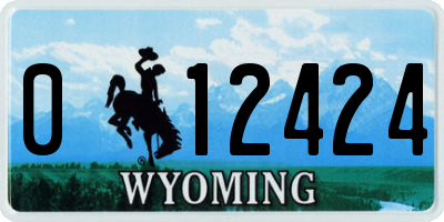 WY license plate 012424