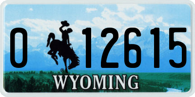 WY license plate 012615