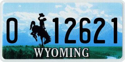 WY license plate 012621