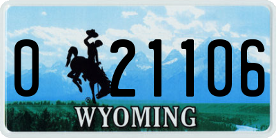 WY license plate 021106